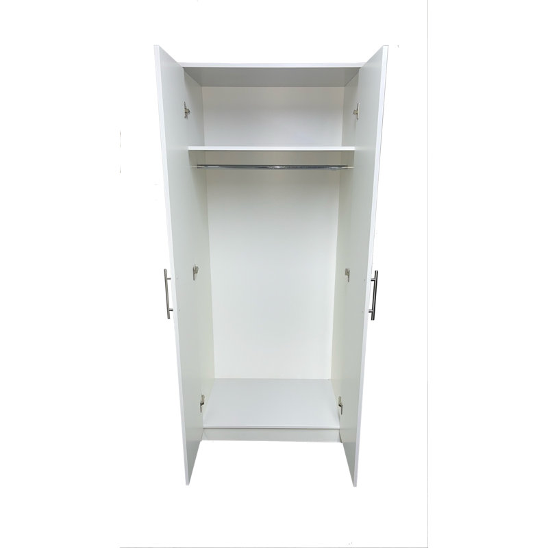 Marvette 2 Door Manufactured Wood Wardrobe