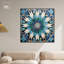 «Zellige Art Tile Canvas Retro Geometric Abstract Art» par Art Remedy-104439573-104439565