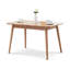 Janeidy Extendable Oak Solid Wood Dining Table