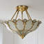 Luminaire suspendu en verre Lotus