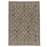 Hand-Knotted High-Quality Gray Area Rug