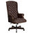High Back Traditional Tufted LeatherSoft Executive Swivel Ergonomic Office Chair-933975932