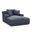 Fauteuil-lit Comfy Sleeper en velours côtelé gris-990049377