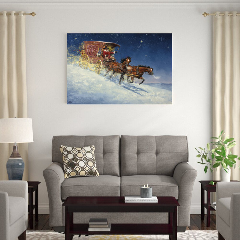 «Nick of Time» par Jack Sorenson, impression sur toile tendue, H 32 po x l 48 po