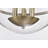 Wallsburg Glass Semi Flush Mount-348035464