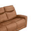 Canapé inclinable électrique en cuir véritable-134798846
