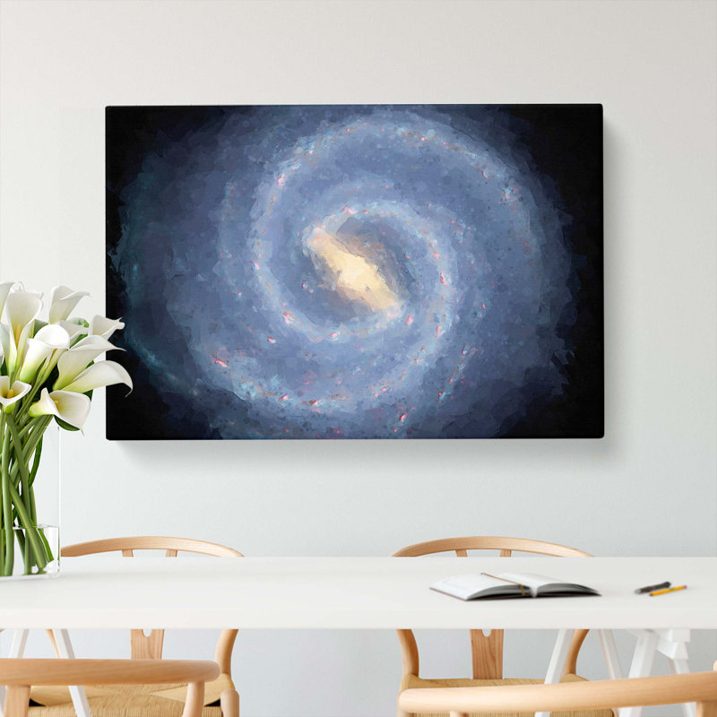 Out Of Space Vol.41 In Abstract - Wrapped Canvas Painting, 50cm H x 76cm W x 3cm D