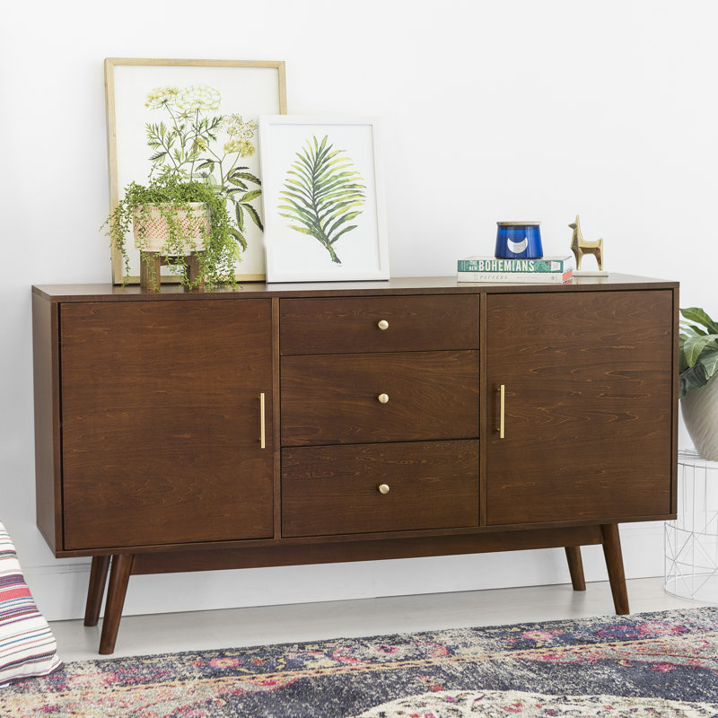 Bloomfield TV Stand for TVs up to 65", Walnut