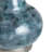28.75" Glass Table Lamp With White Shade
