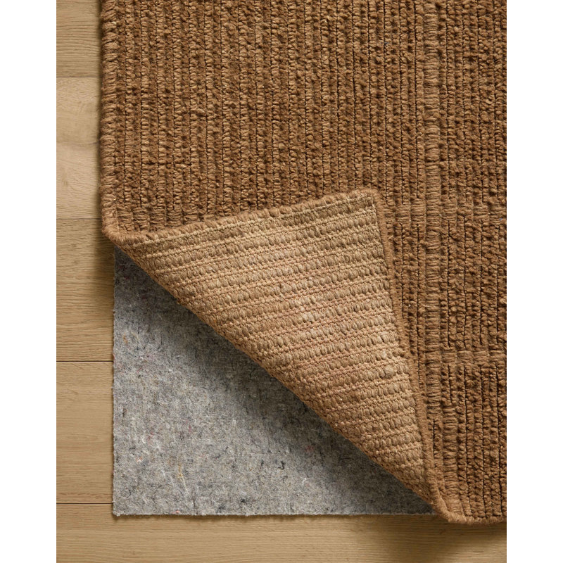 Tapis rouille Jeremiah Brent x Loloi Greenwich, Rectangle 7 pi 9 po x 9 pi 9 po