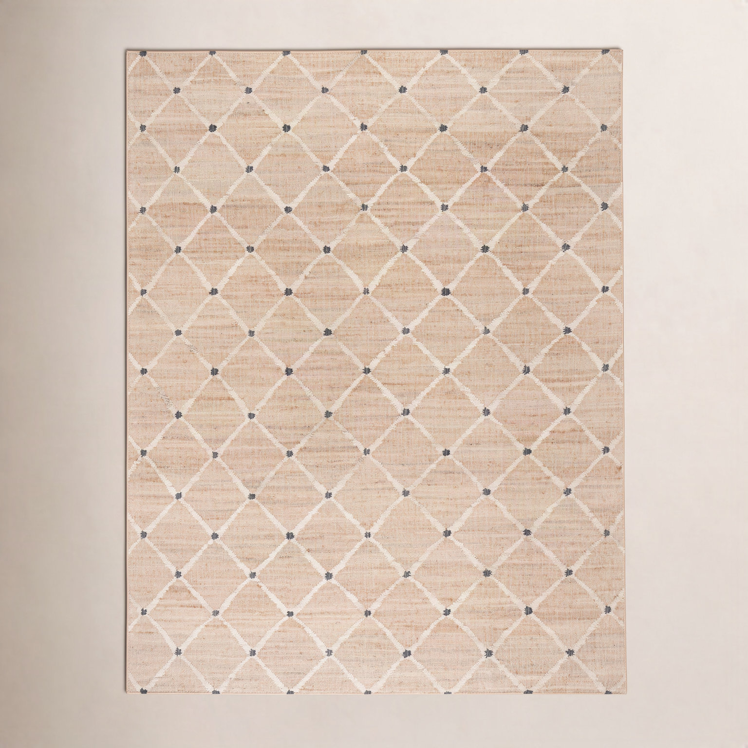 Kali Natural Handwoven Jute Rug, Runner 2'6" x 8', Black/Ivory