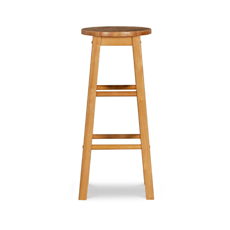 Counter Stool with Solid Wood Frame