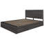 Lit plateforme simple avec rangement Bridwell