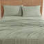 Tommy Bahama Trellis Texture Cotton Green Sheet Set-130753909-130753907