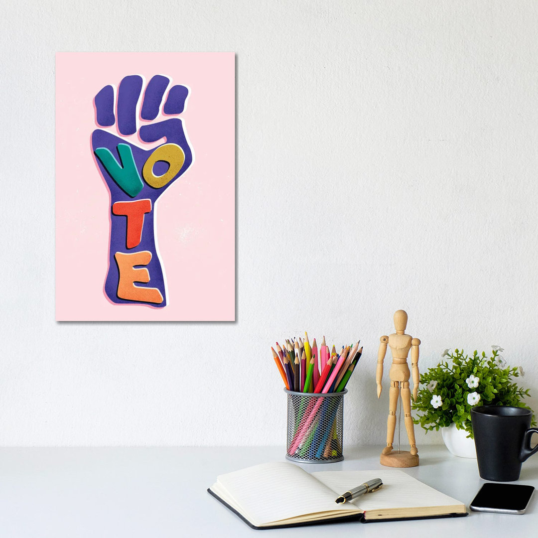 Vote by Show Me Mars - Gallery-Wrapped Canvas Giclée on Canvas