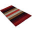 Tapis rouge multicolore unique 3 pi x 5 pi Necmi