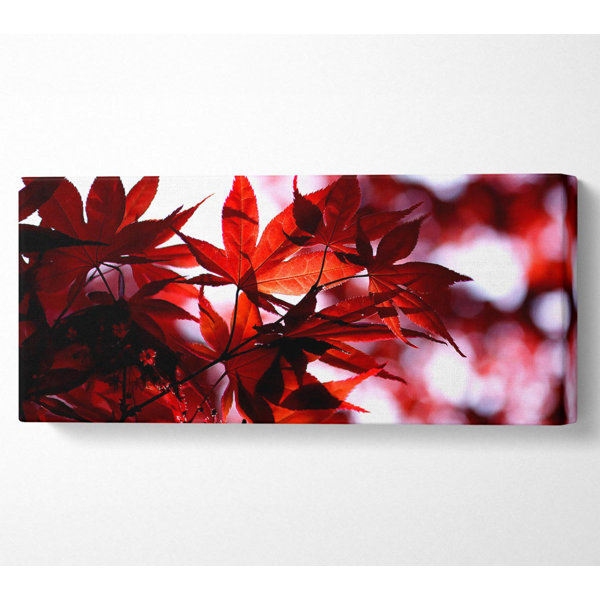 Ebern Designs Spring Red - Wrapped Canvas Print | Wayfair.co.uk