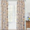 Emory Cotton Blend Floral Room Darkening Curtain
