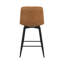Tabouret de comptoir pivotant 26 po avec structure en métal-580158634