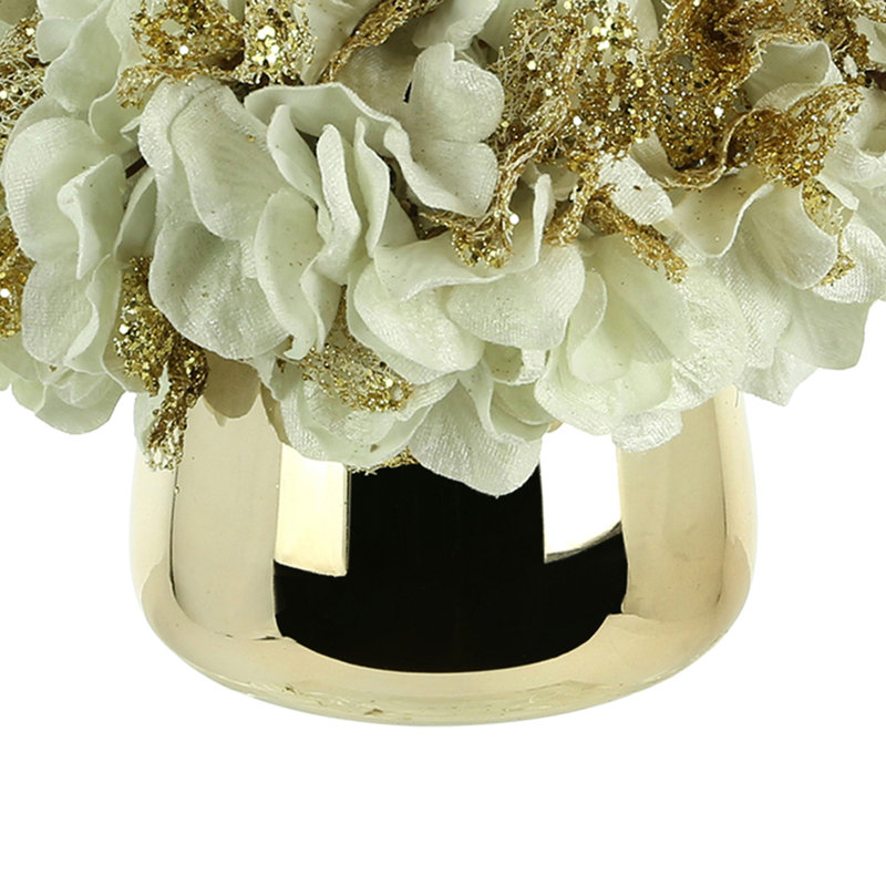 Hydrangea Holiday Arrangement Bundle
