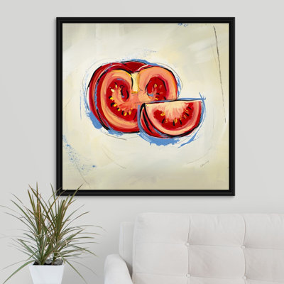 « picnic party iii », peinture sur toile