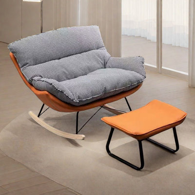 Chaise berçante moderne et simple pour la maison