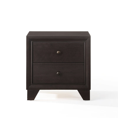 Table de chevet 2 tiroirs Contemporary