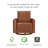 Poe Channeled Swivel Glider-97873124