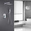 Système de douche complet avec valve brute-66371175