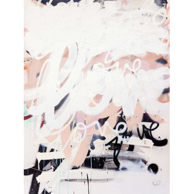 Love On Steroids by - Wrapped Canvas Print