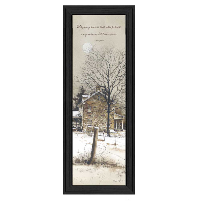«Promise And Peace», impression encadrée sur papier