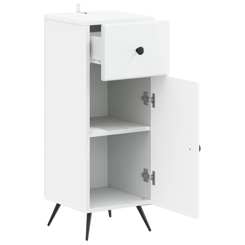 Bathroom Cabinet, White