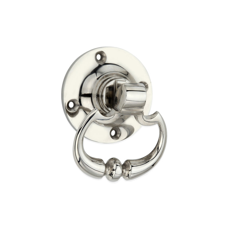 Dutch Drop handle, Polished Nickel