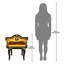 Fauteuil demi-tonneau Royal Soubrette