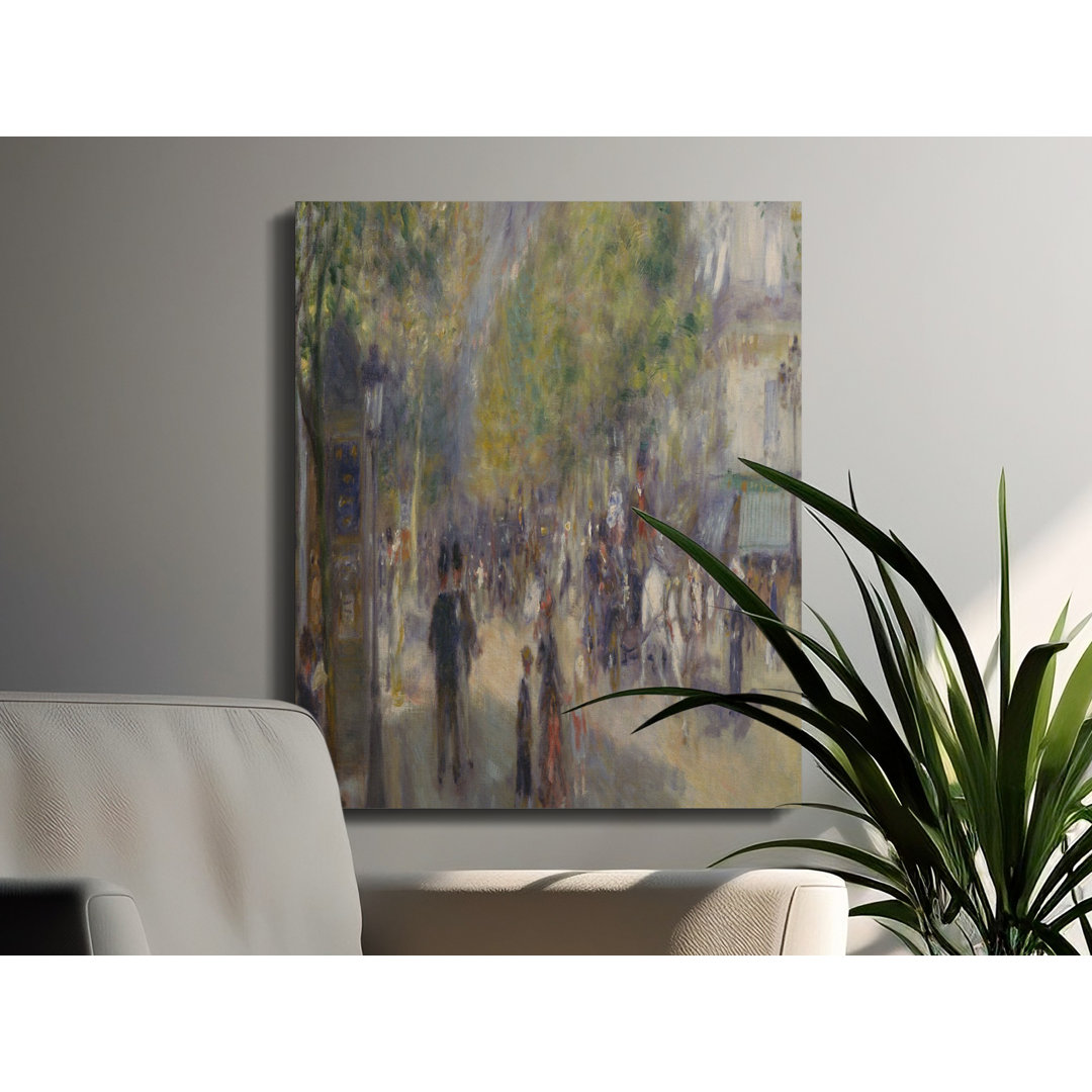 Renoir Parisian Street Impressionist Wall Art