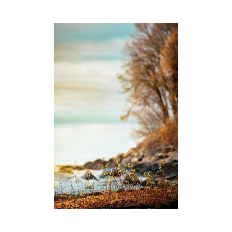Shore Vertical Panorama by Nik Rave - Wrapped Canvas Gallery-Wrapped Canvas Giclée, 20.32 cm H x 30.48 cm W
