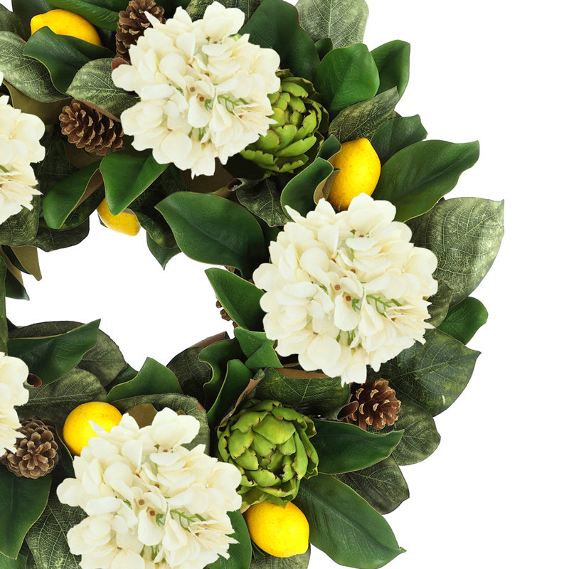 Hortensia artichaut et magnolia citron, Crème