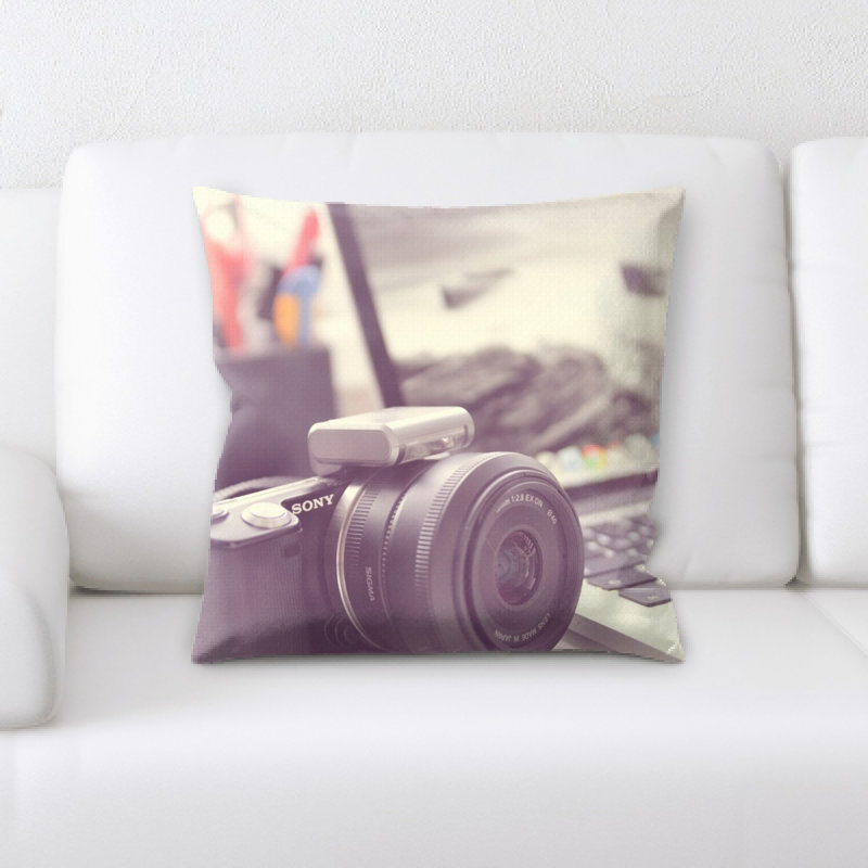Coussin décoratif à clavier