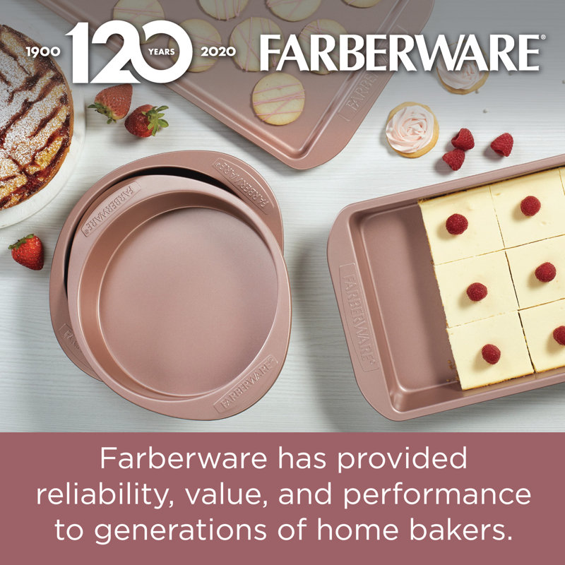 Farberware Bakeware Nonstick Round Cake Pan / Baking Pan