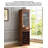 19.69" Brown Rectangular Solid Wood Wine Racks-1468509906