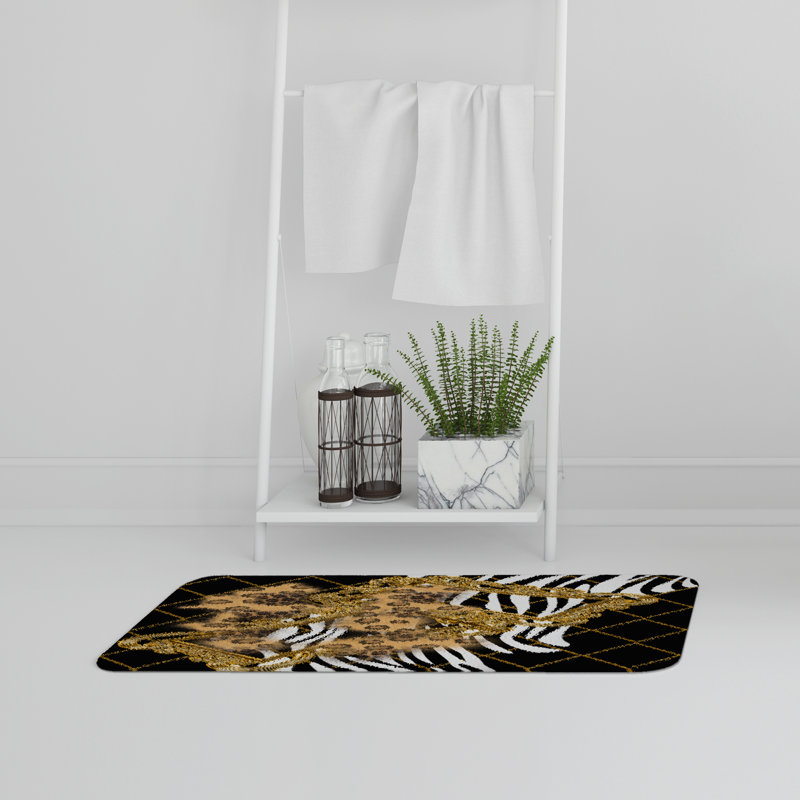 Brookmount Memory Foam Non-Slip Bath Rug