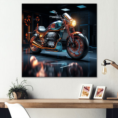 Velocity Speed Bike Fury I sur impression sur toile