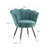 Willington Velvet Barrel Chair-1814598517