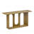 Modern and Curved Design Ash Veneer Console Table with Shelf-516711239