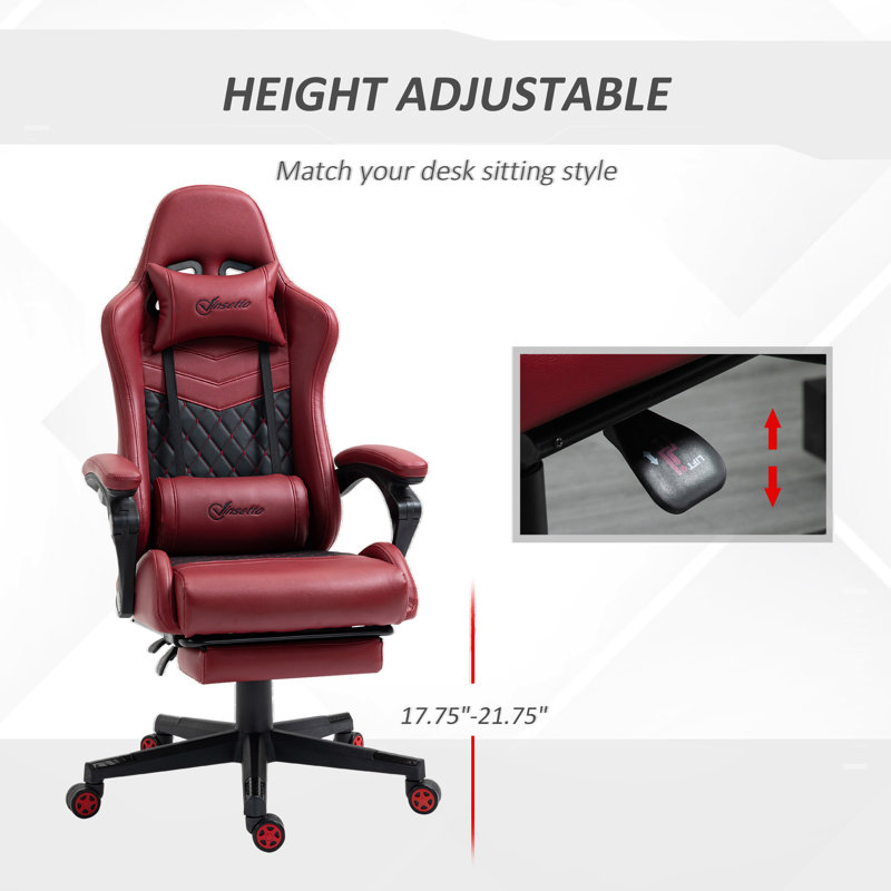 Fauteuil inclinable pivotant à haut dossier Diamond