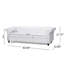 SOFA - 3 SEATER Perfect For Living Rooms, Classic Interiors & Formal Spaces