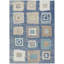 Machine Washable Indoor/Outdoor Xhevrie Navy Rug-35295224