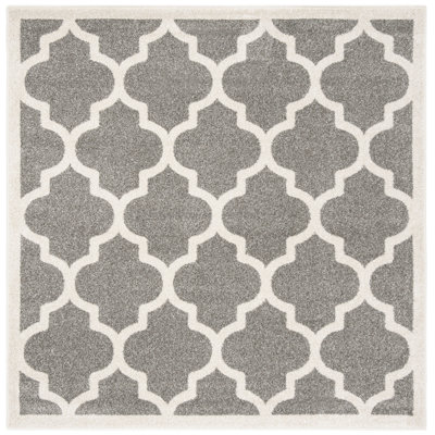 Ammundsen Geometric Dark Grey/Beige Area Rug
