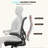 Milahni Ergonomic Drafting Chair-699898049-699898050