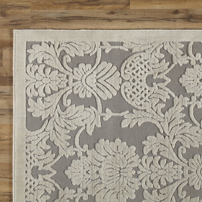 Exmore Performance Floral Indoor Rug, Runner 2'3" x 8'